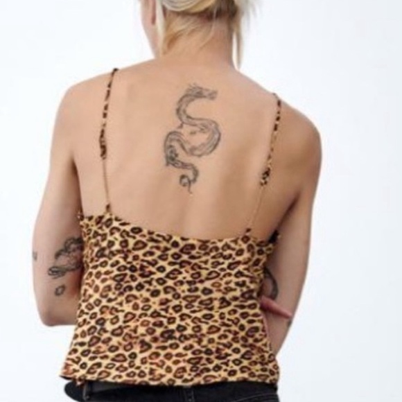 NWOT Zara Leopard Print Camisole - Picture 2 of 5
